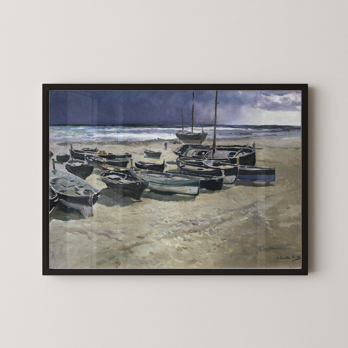 Joaquín Sorolla — Approaching Storm, Valencia | Fine Art Print