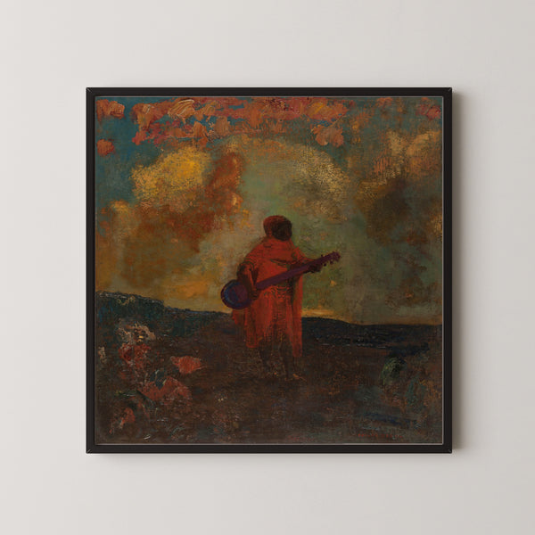 Odilon Redon — Arab Musician | Symbolist Art Print