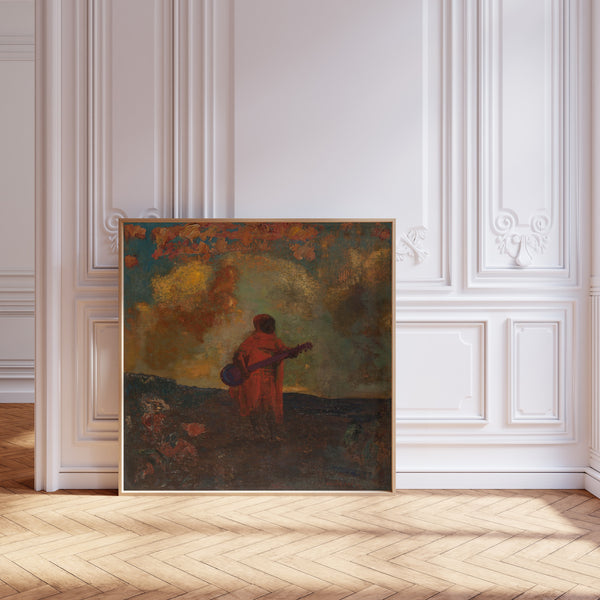 Odilon Redon — Arab Musician | Symbolist Art Print