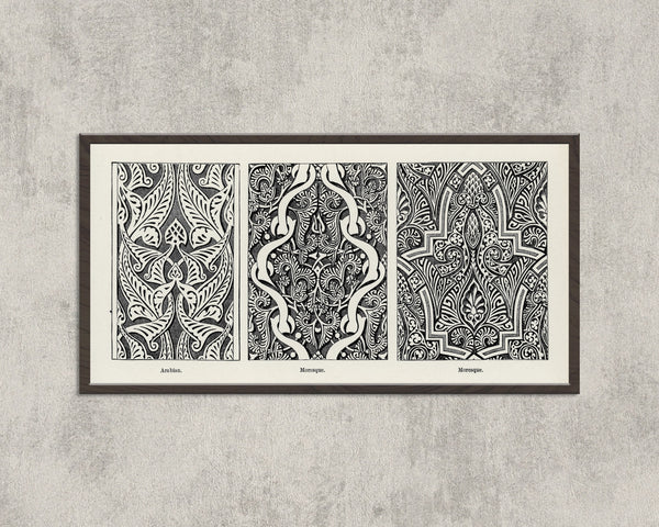 Owen Jones — Arabian and Moresque Ornament | Ornament Plate Print