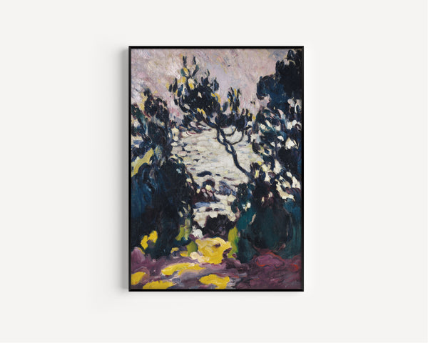 Louis Valtat — Arbres en bord de mer dans le Midi | Fauvist Fine Art Print