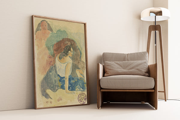 Paul Gauguin — Arearea no Varua Ino (Words of the Devil) | Fine Art Print