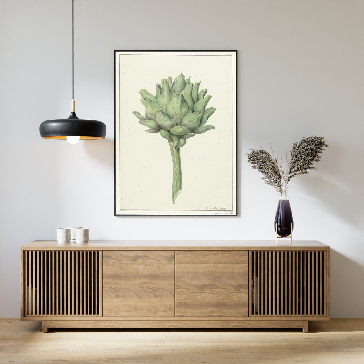 Jean Bernard — Artisjok (Artichoke) | Botanical Illustration Print