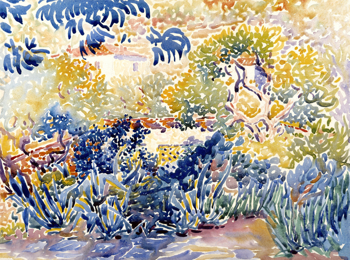 Henri-Edmond Cross — Artist's Garden at St. Clair | Fine Art Print