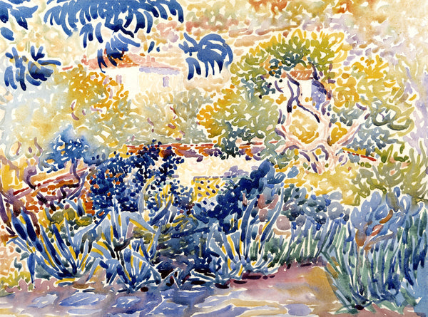 Henri-Edmond Cross — Artist's Garden at St. Clair | Fine Art Print