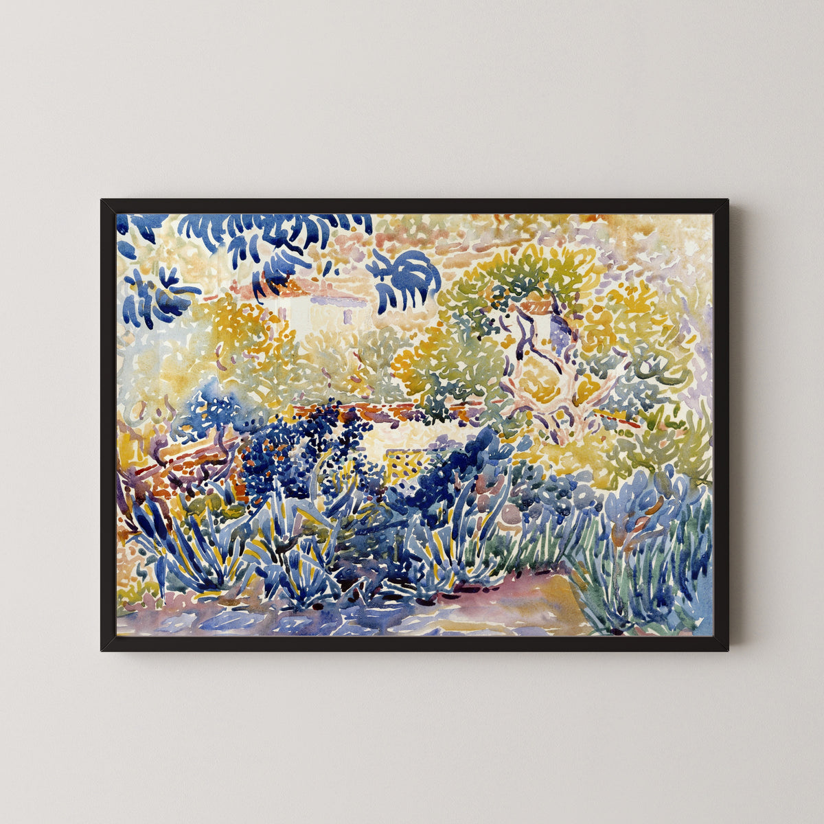 Henri-Edmond Cross — Artist's Garden at St. Clair | Fine Art Print