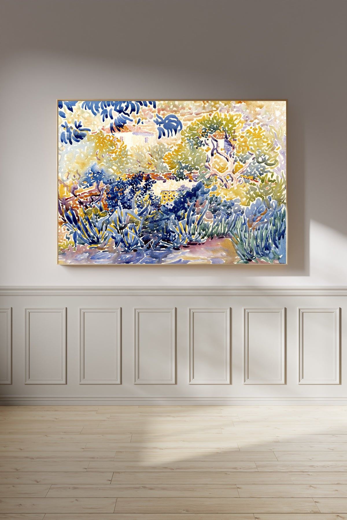 Henri-Edmond Cross — Artist's Garden at St. Clair | Fine Art Print