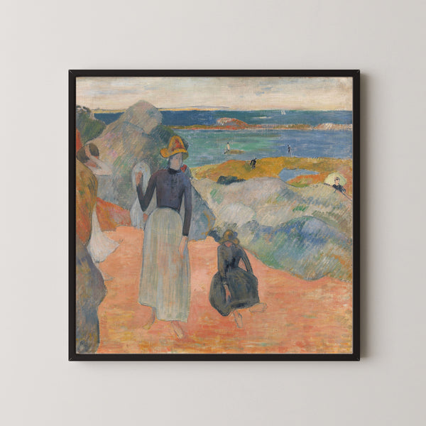 Paul Gauguin — At the Beach, Bretagne | Fine Art Print