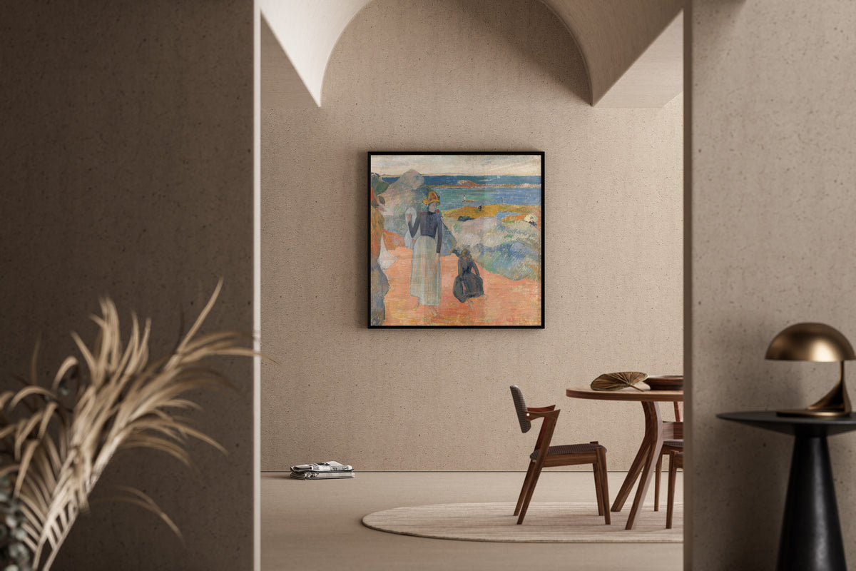 Paul Gauguin — At the Beach, Bretagne | Fine Art Print