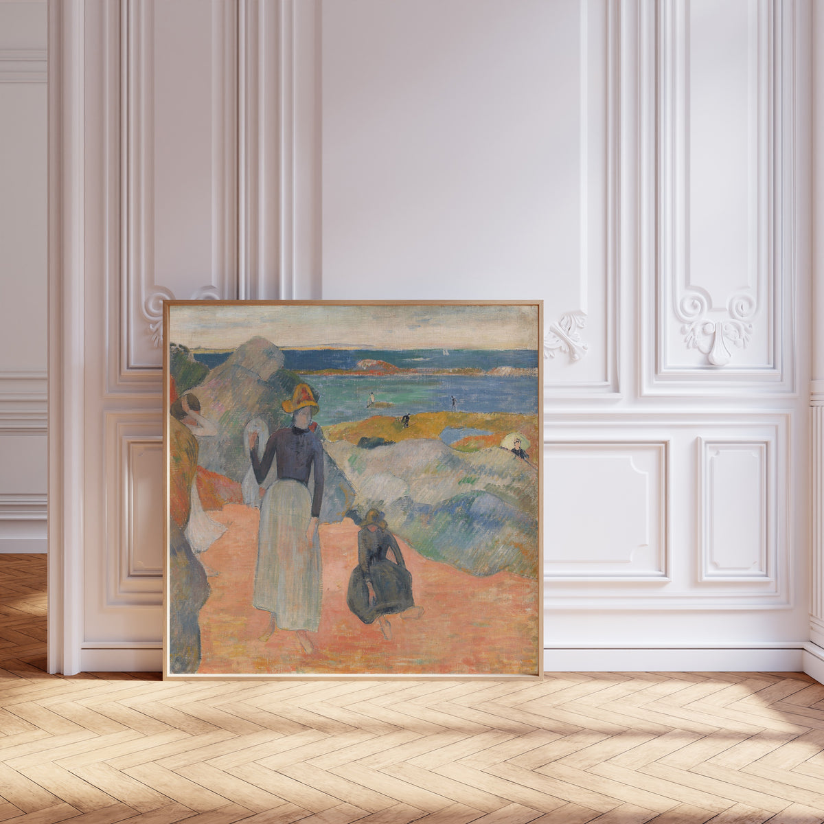 Paul Gauguin — At the Beach, Bretagne | Fine Art Print