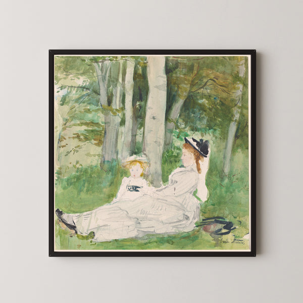 Berthe Morisot — At the Edge of the Forest (Edma and Jeanne) | Fine Art Print