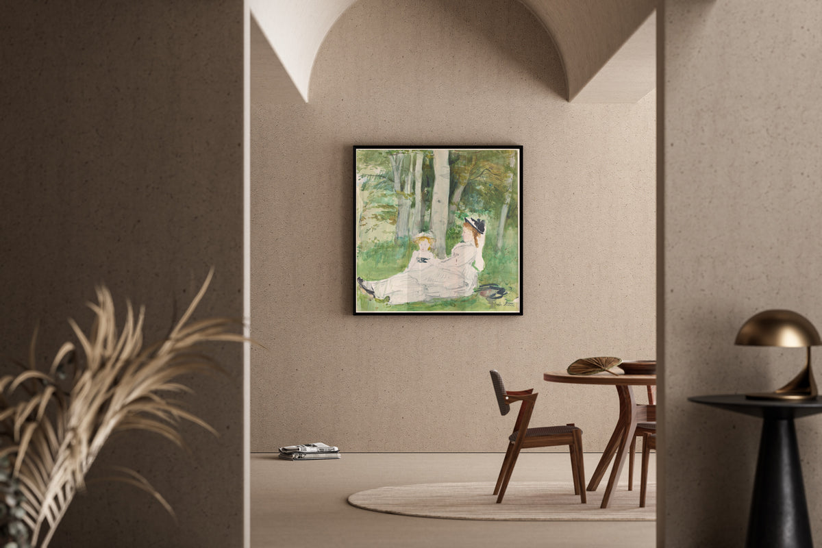 Berthe Morisot — At the Edge of the Forest (Edma and Jeanne) | Fine Art Print