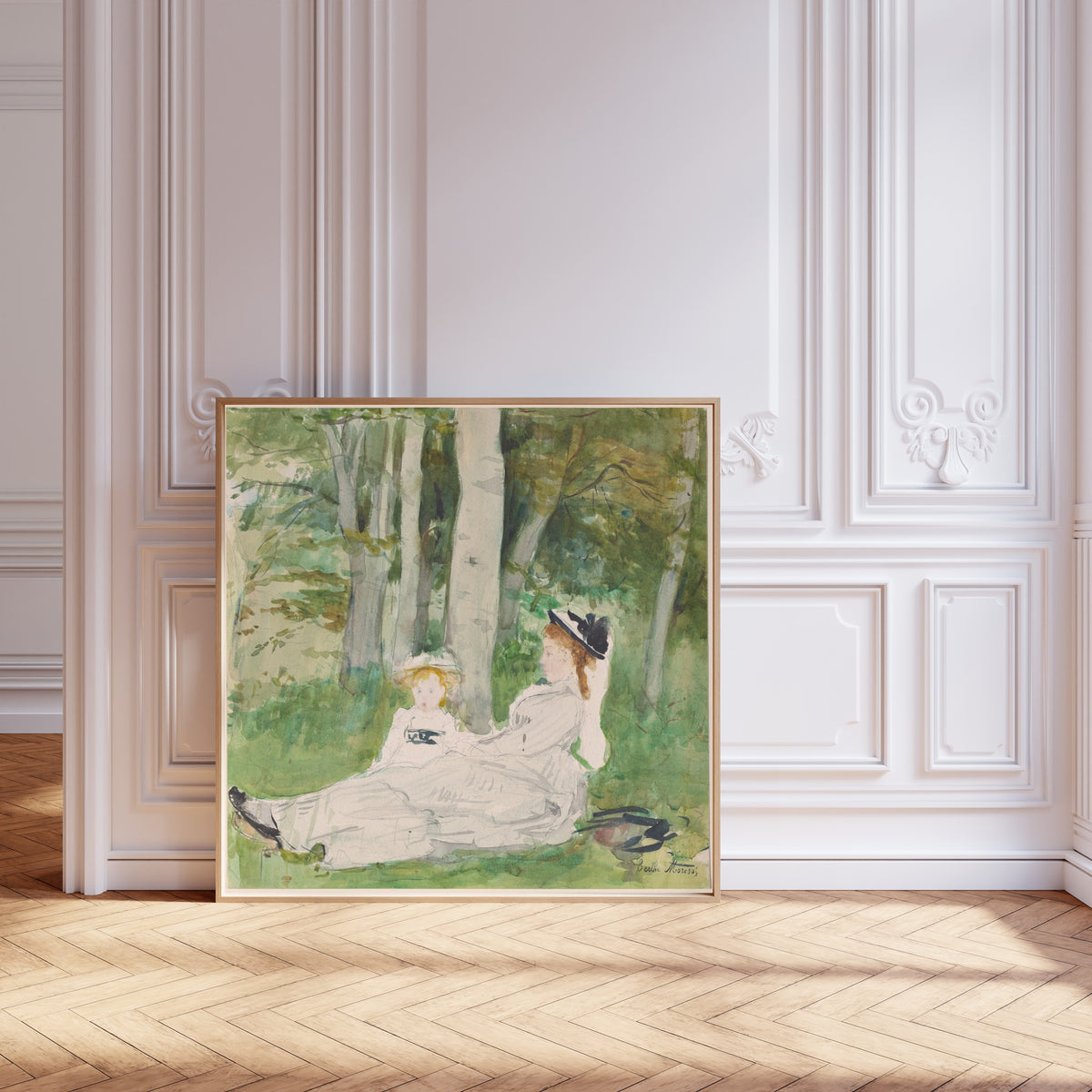 Berthe Morisot — At the Edge of the Forest (Edma and Jeanne) | Fine Art Print