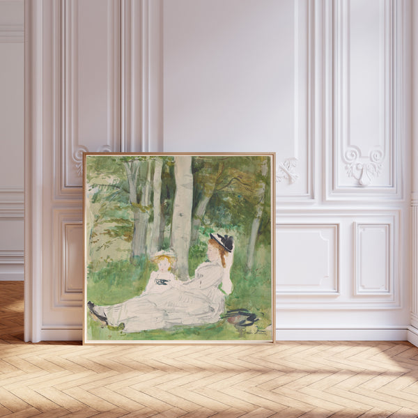 Berthe Morisot — At the Edge of the Forest (Edma and Jeanne) | Fine Art Print