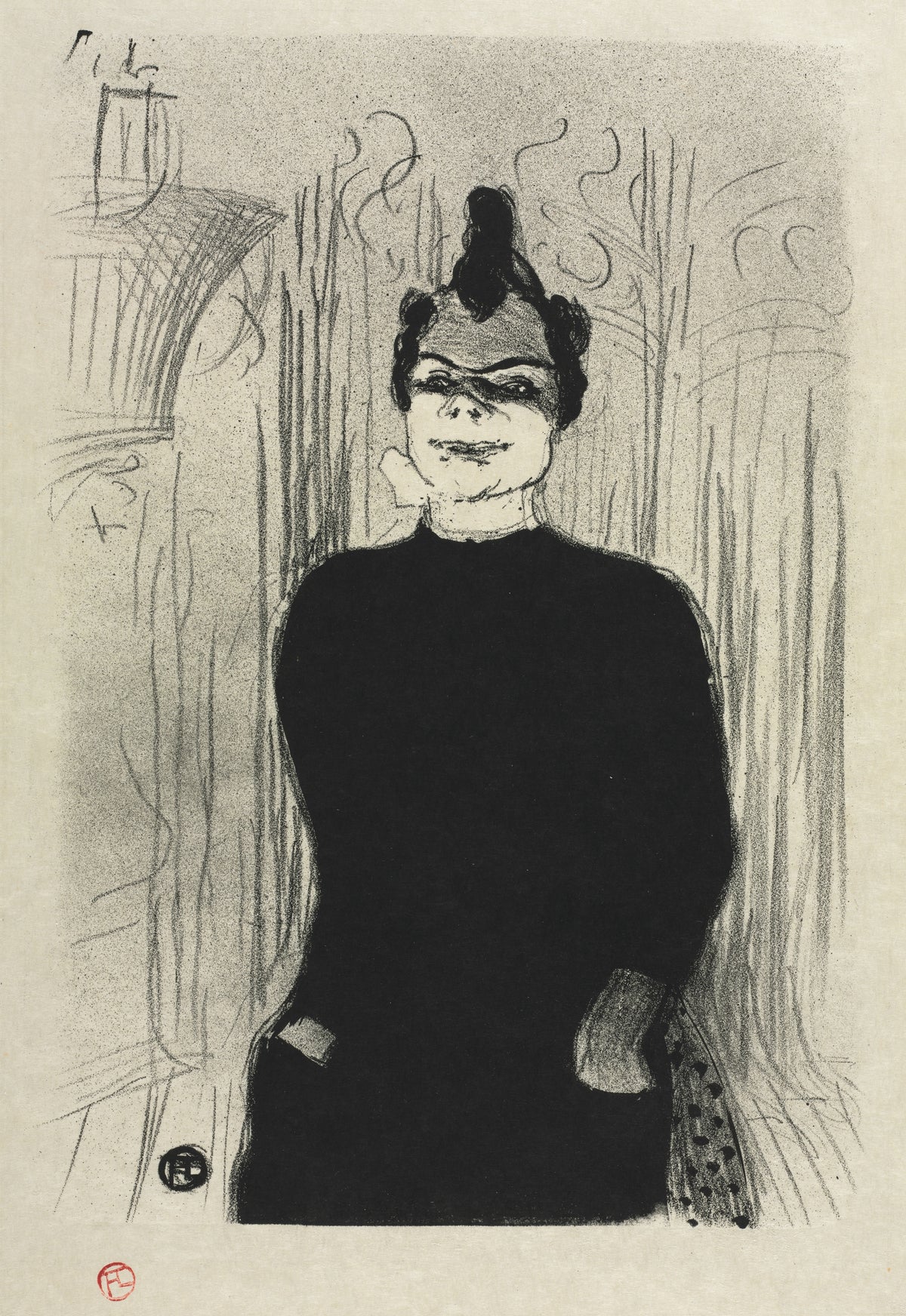 Henri de Toulouse-Lautrec — At the Gaieté Rochechouart: Nicolle | Lithograph Print
