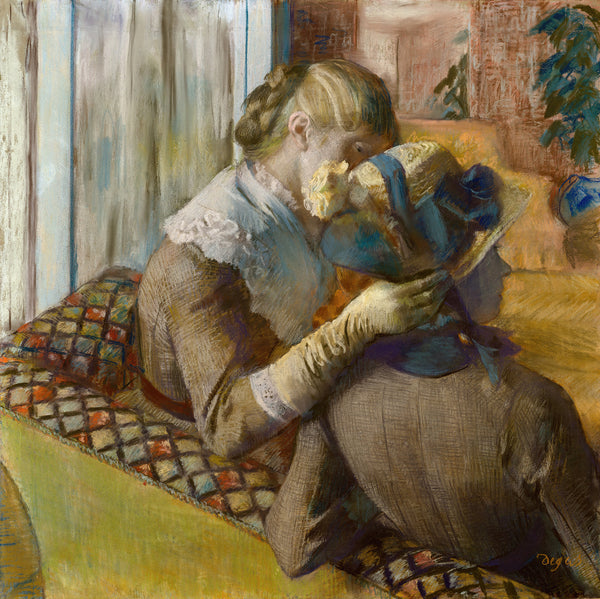 Edgar Degas — At the Milliner's (Yellow Gloves) | Fine Art Print