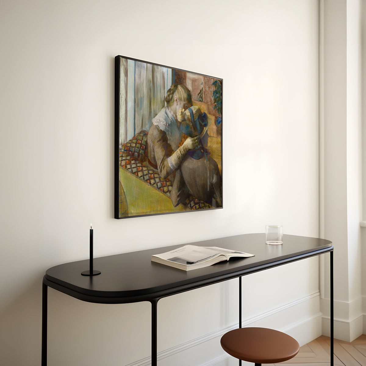 Edgar Degas — At the Milliner's (Yellow Gloves) | Fine Art Print