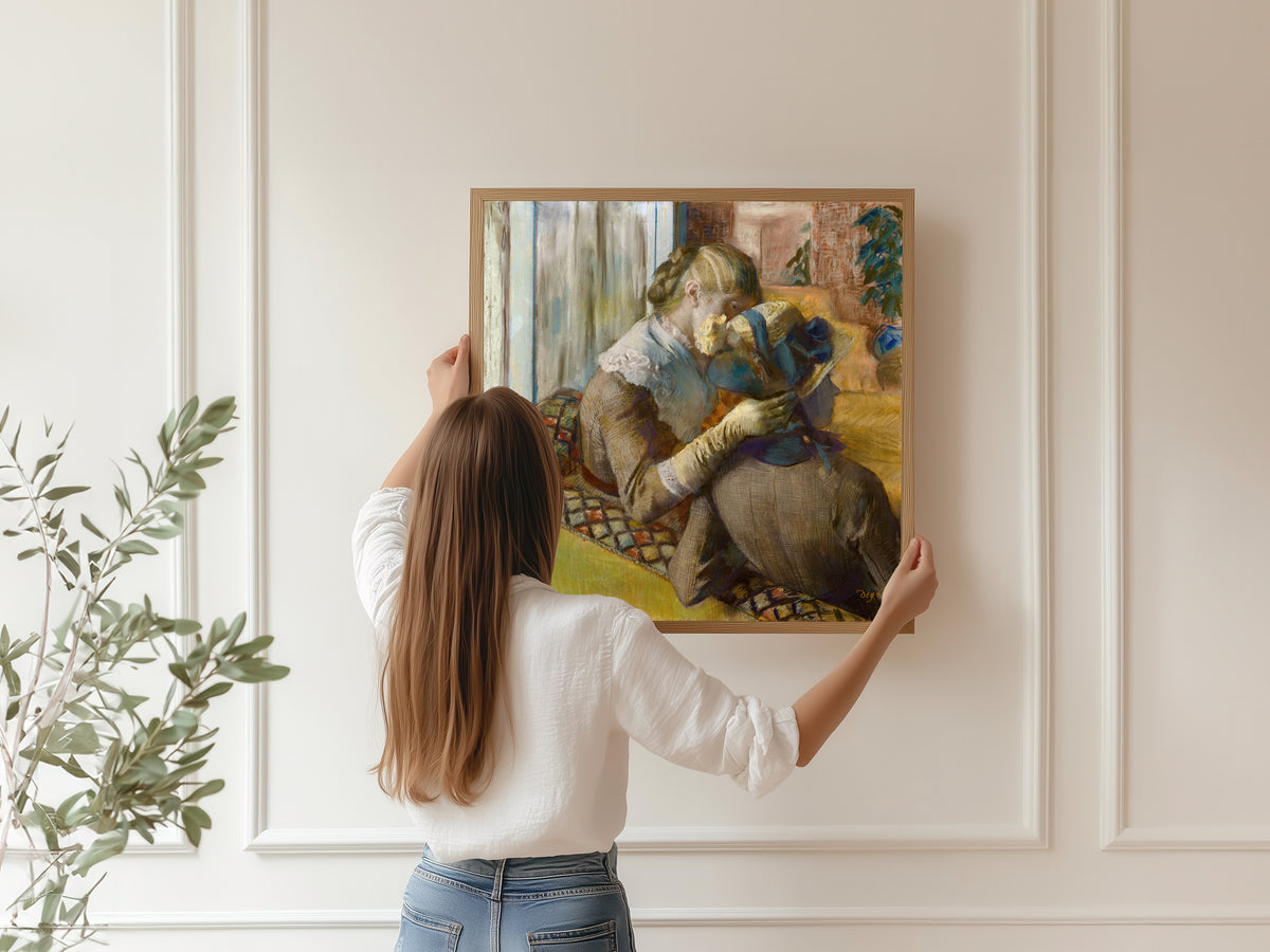 Edgar Degas — At the Milliner's (Yellow Gloves) | Fine Art Print