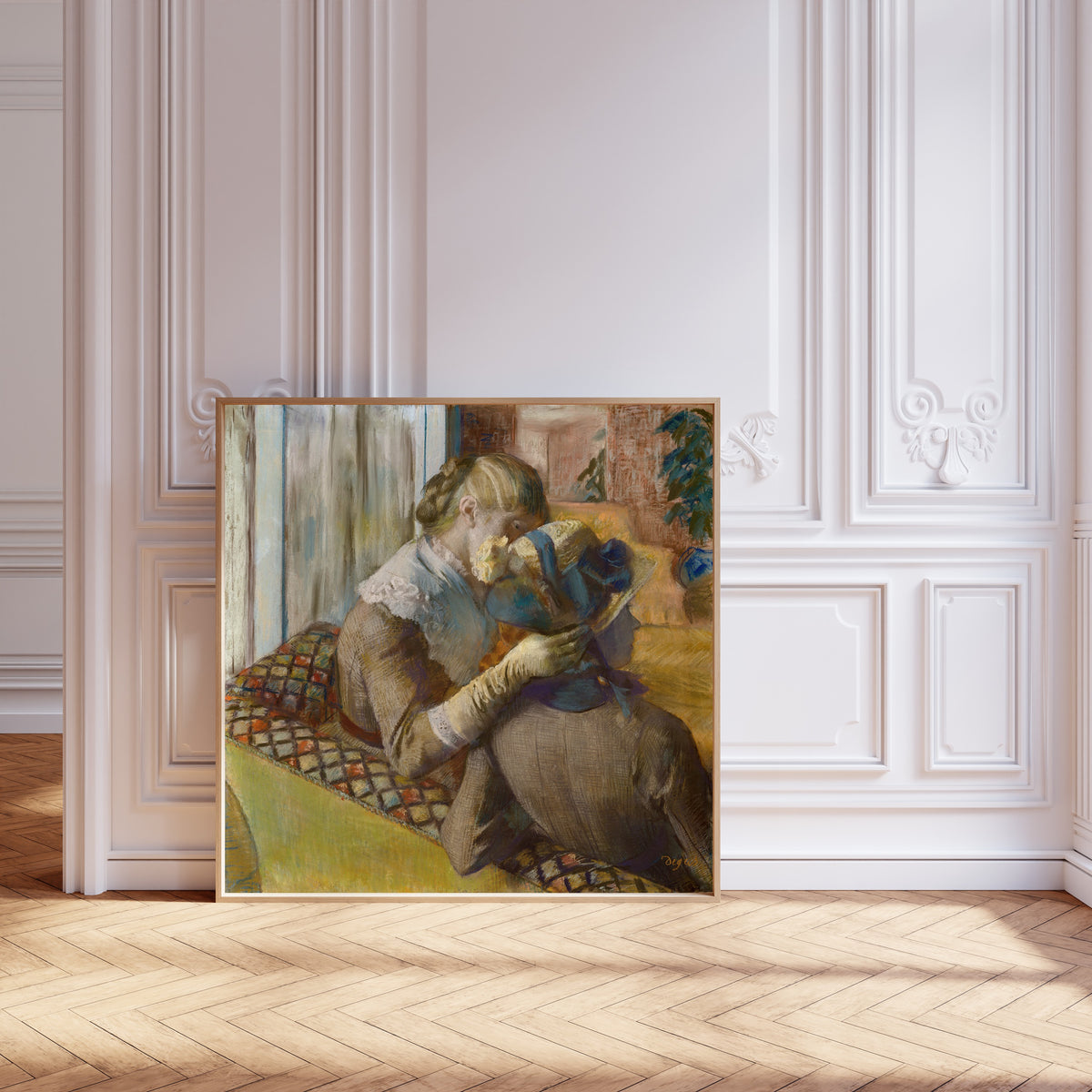 Edgar Degas — At the Milliner's (Yellow Gloves) | Fine Art Print