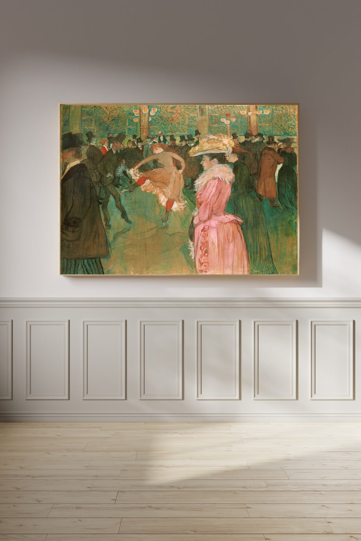 Henri de Toulouse-Lautrec — At the Moulin Rouge: The Dance | Fine Art Print