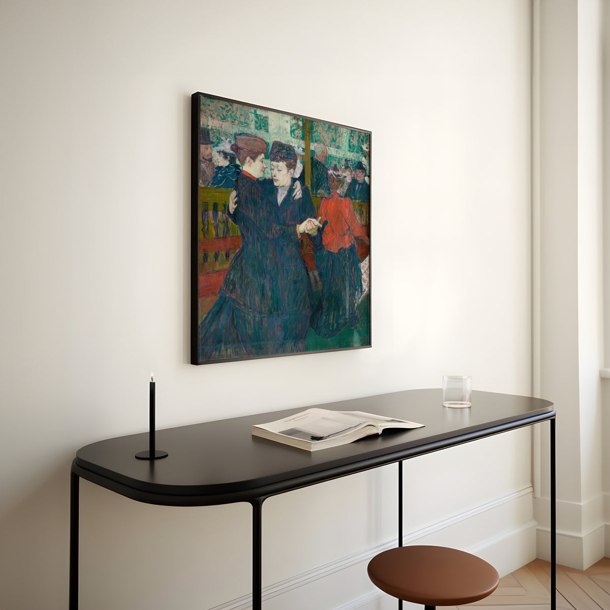 Henri de Toulouse-Lautrec — At the Moulin Rouge: Two Women Waltzing | Fine Art Print