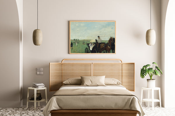 Edgar Degas — At the Races in the Countryside | Fine Art Print