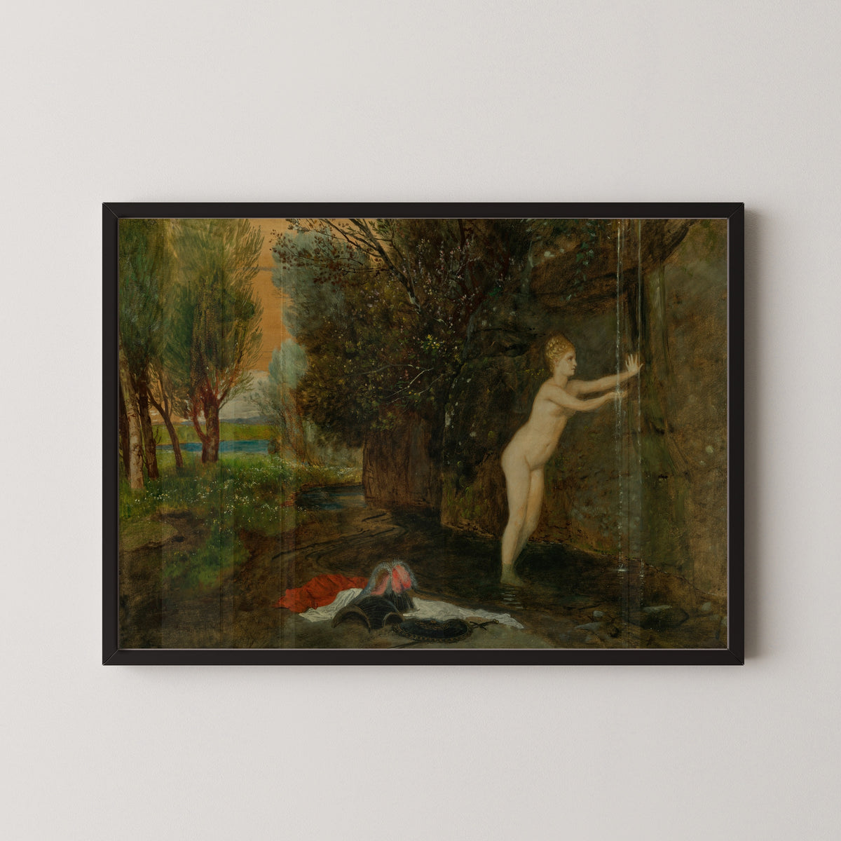 Arnold Böcklin — At the Source | Symbolist Art Print