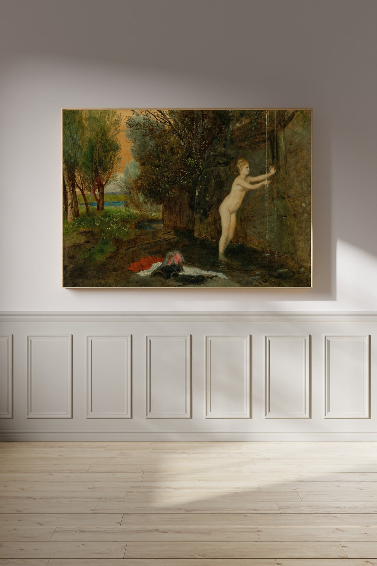 Arnold Böcklin — At the Source | Symbolist Art Print