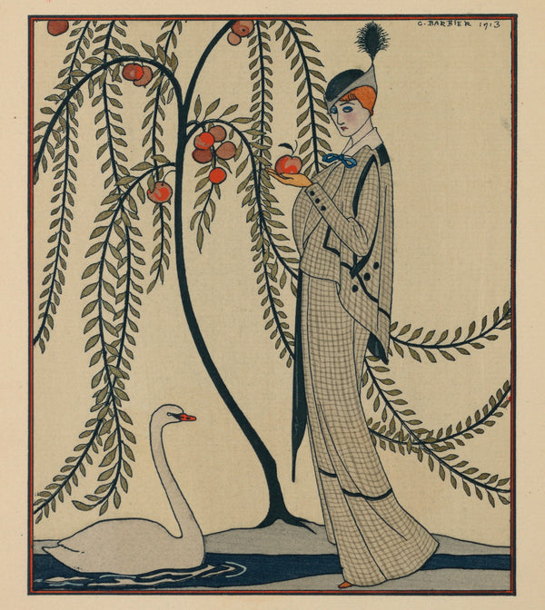 George Barbier — Au jardin des Hespérides | Art Deco Fashion Print