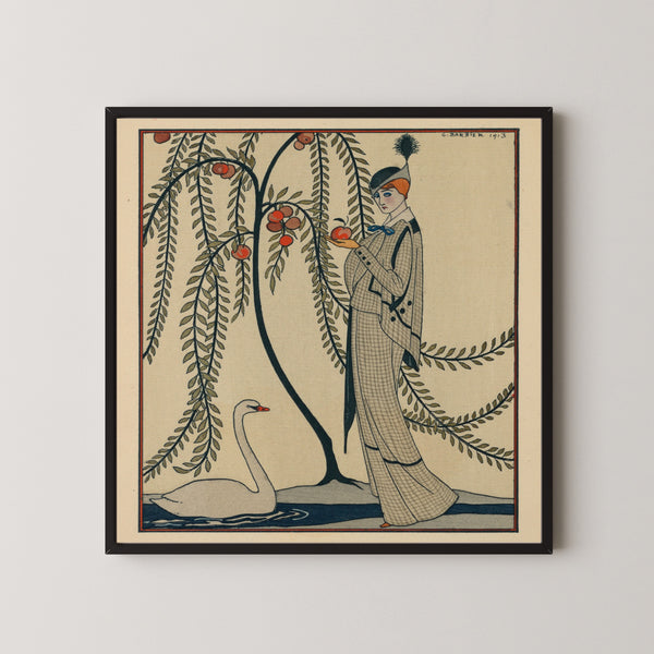 George Barbier — Au jardin des Hespérides | Art Deco Fashion Print
