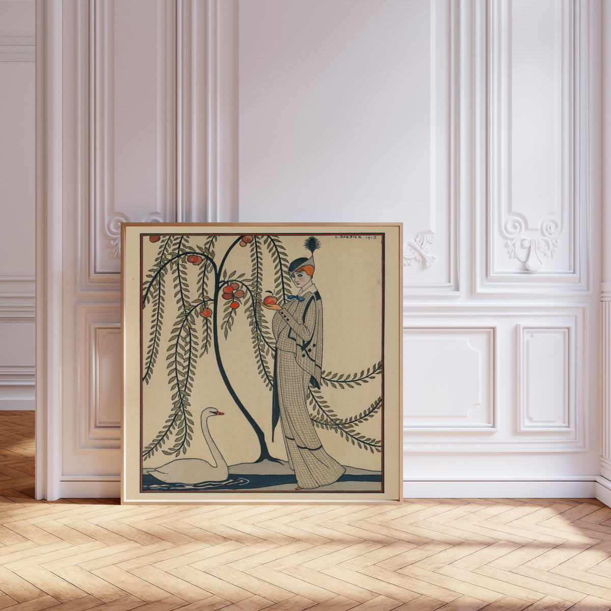George Barbier — Au jardin des Hespérides | Art Deco Fashion Print