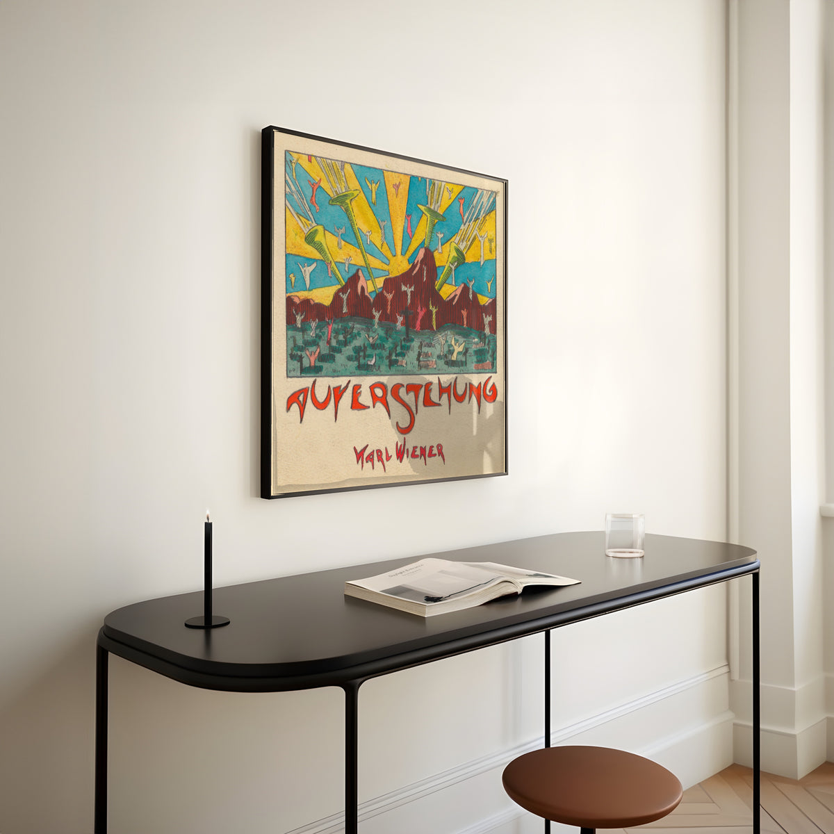 Karl Wiener — Auferstehung (Resurrection) | Surreal Art Print