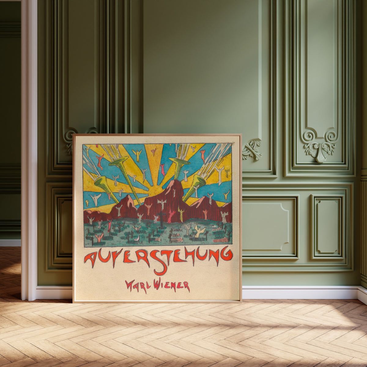 Karl Wiener — Auferstehung (Resurrection) | Surreal Art Print