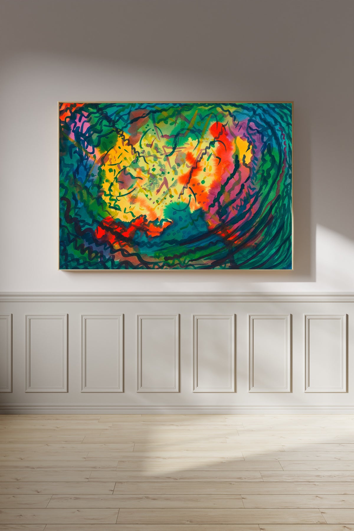 Karl Wiener — Auflösung (Dissolution) | Abstract Art Print