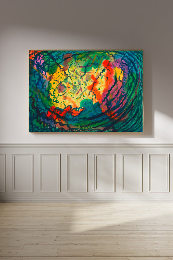 Karl Wiener — Auflösung (Dissolution) | Abstract Art Print