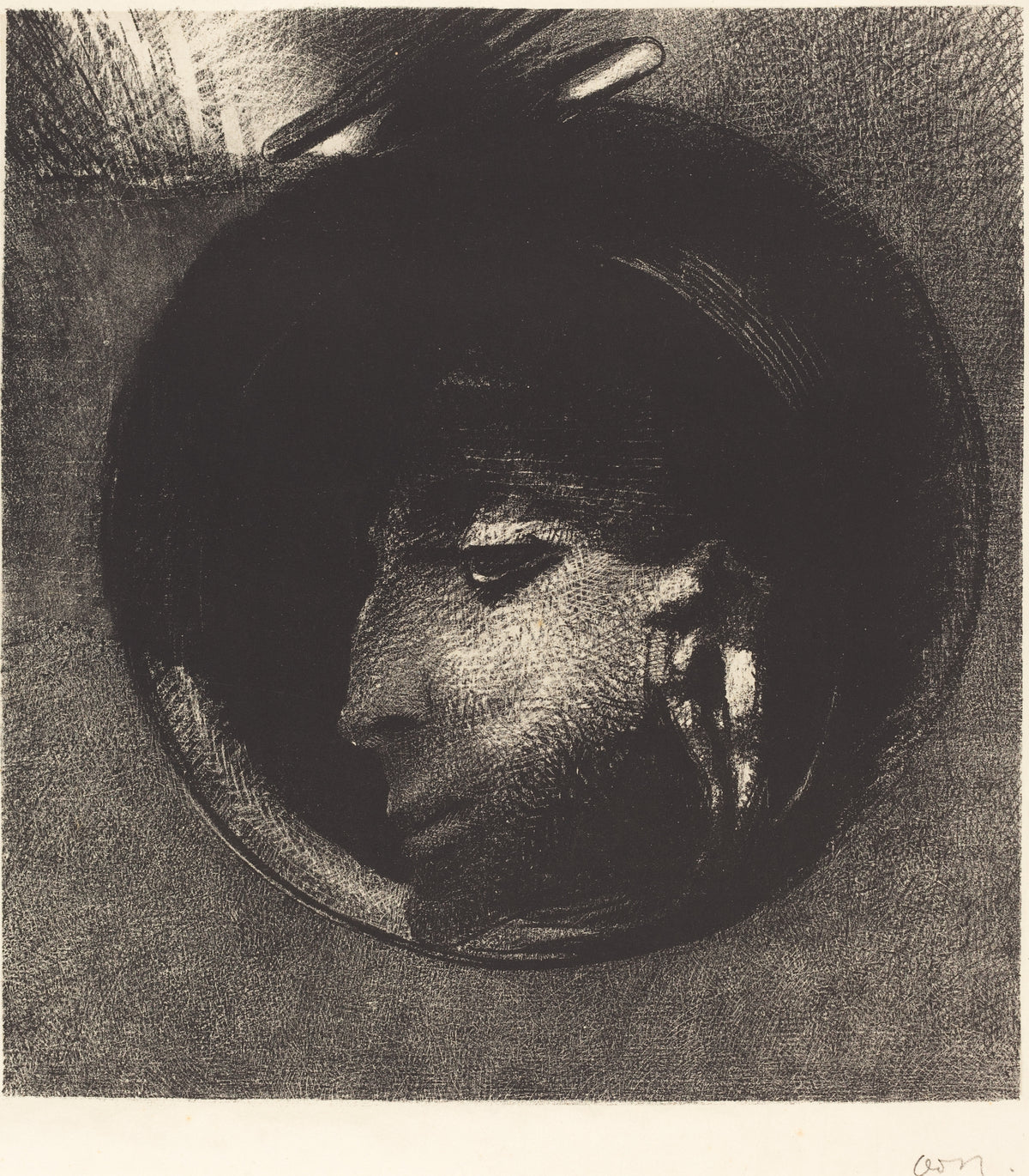 Odilon Redon — Auricular Cell | Symbolist Art Print
