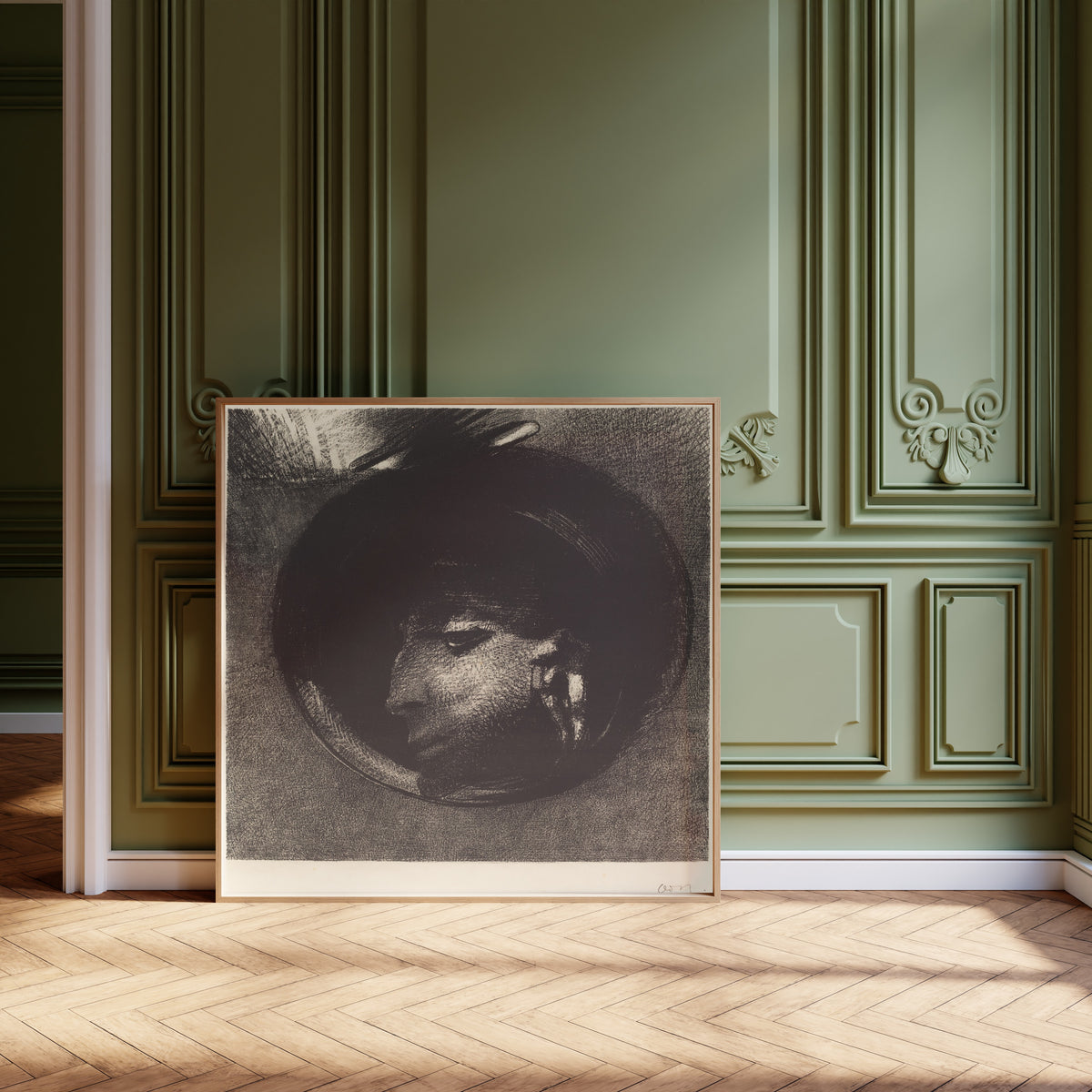 Odilon Redon — Auricular Cell | Symbolist Art Print