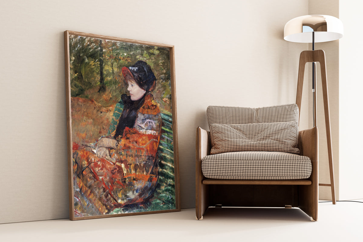 Mary Cassatt — Autumn, Portrait of Lydia Cassatt | Fine Art Print