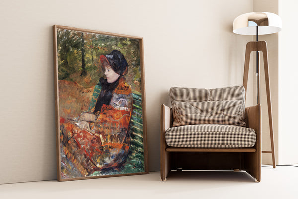 Mary Cassatt — Autumn, Portrait of Lydia Cassatt | Fine Art Print