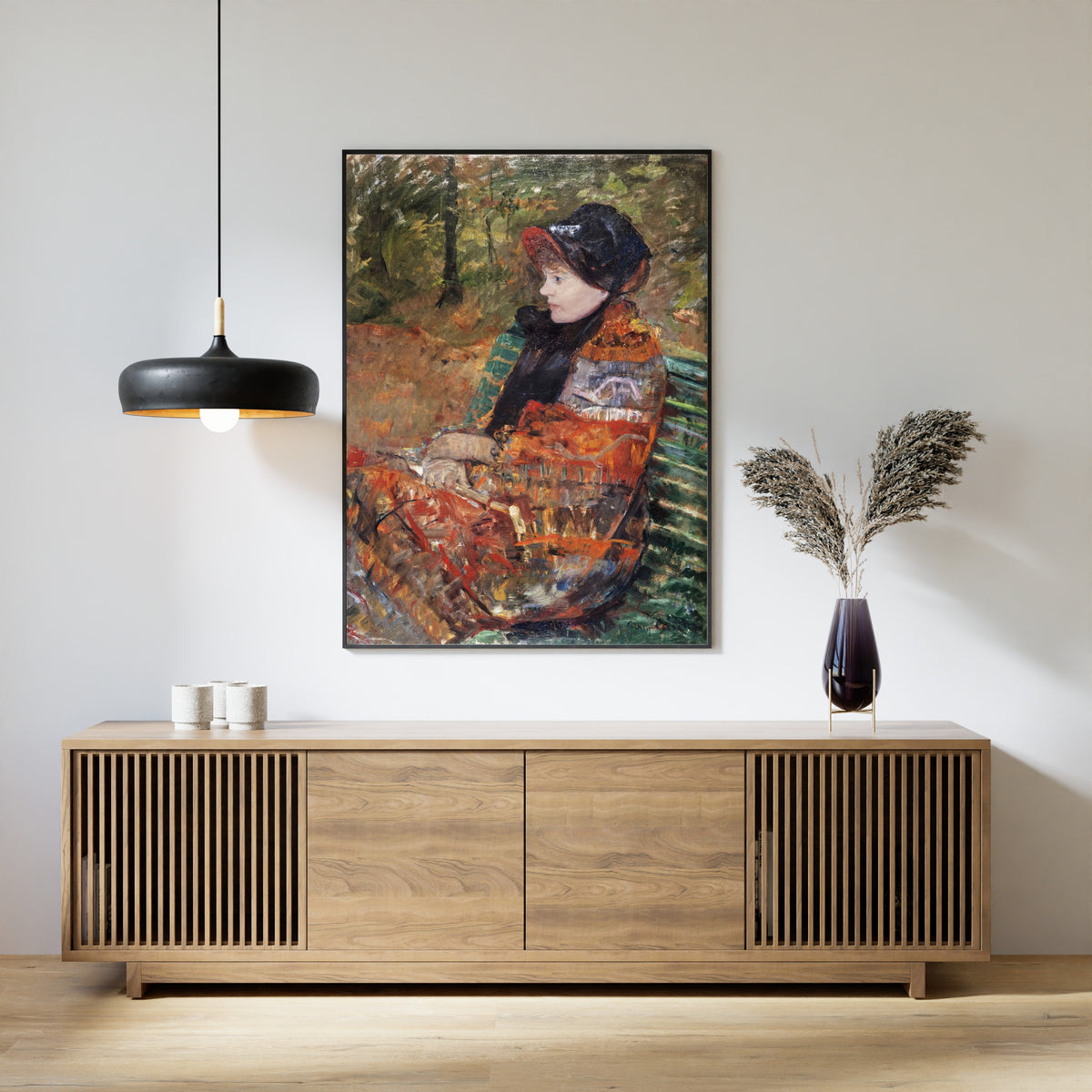 Mary Cassatt — Autumn, Portrait of Lydia Cassatt | Fine Art Print