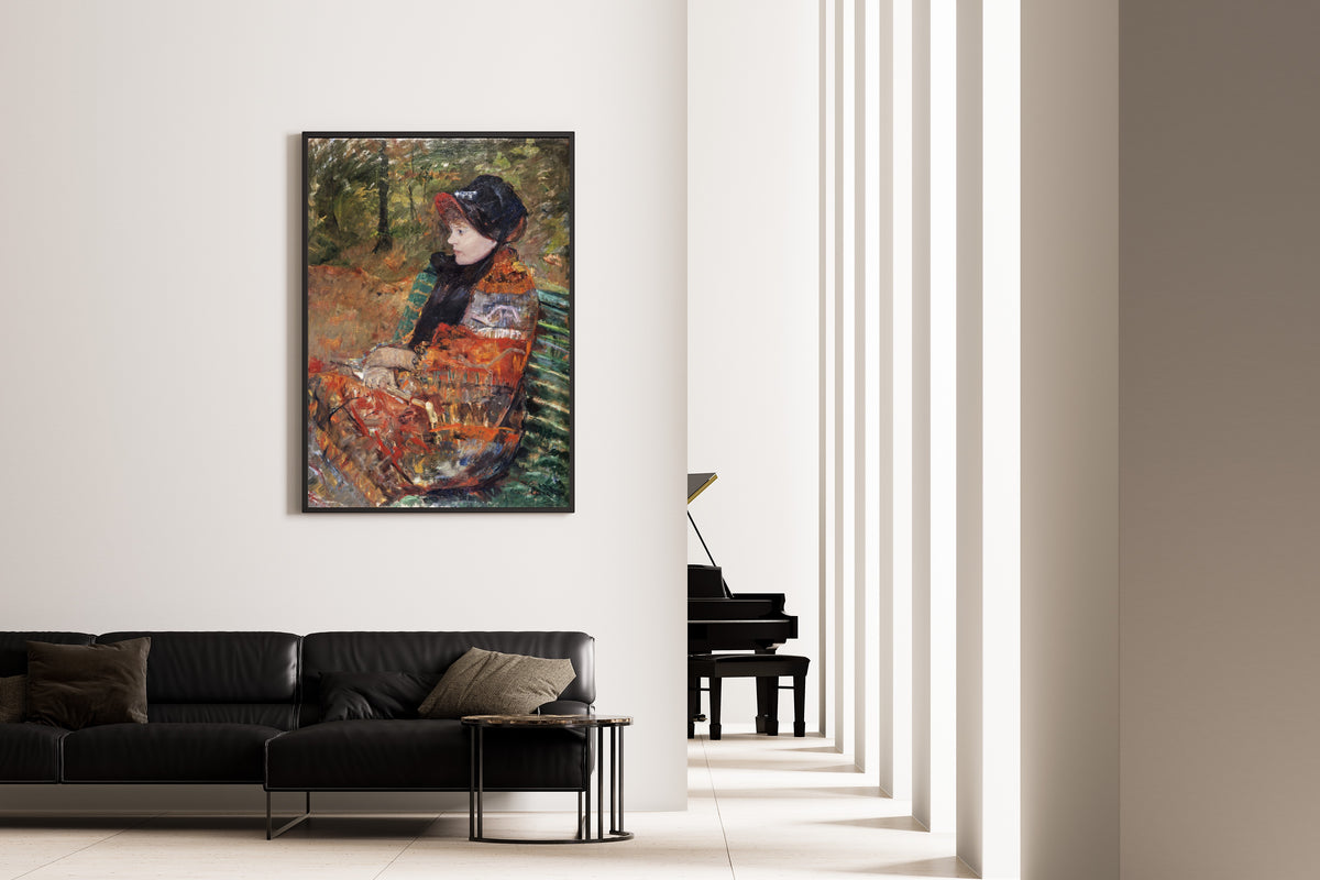 Mary Cassatt — Autumn, Portrait of Lydia Cassatt | Fine Art Print