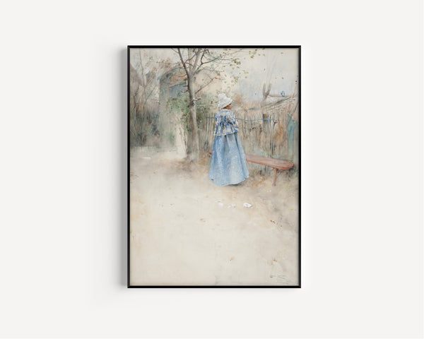 Carl Larsson — Autumn | Swedish Watercolour Print