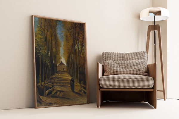 Vincent van Gogh — Avenue of Poplars in Autumn | Fine Art Print