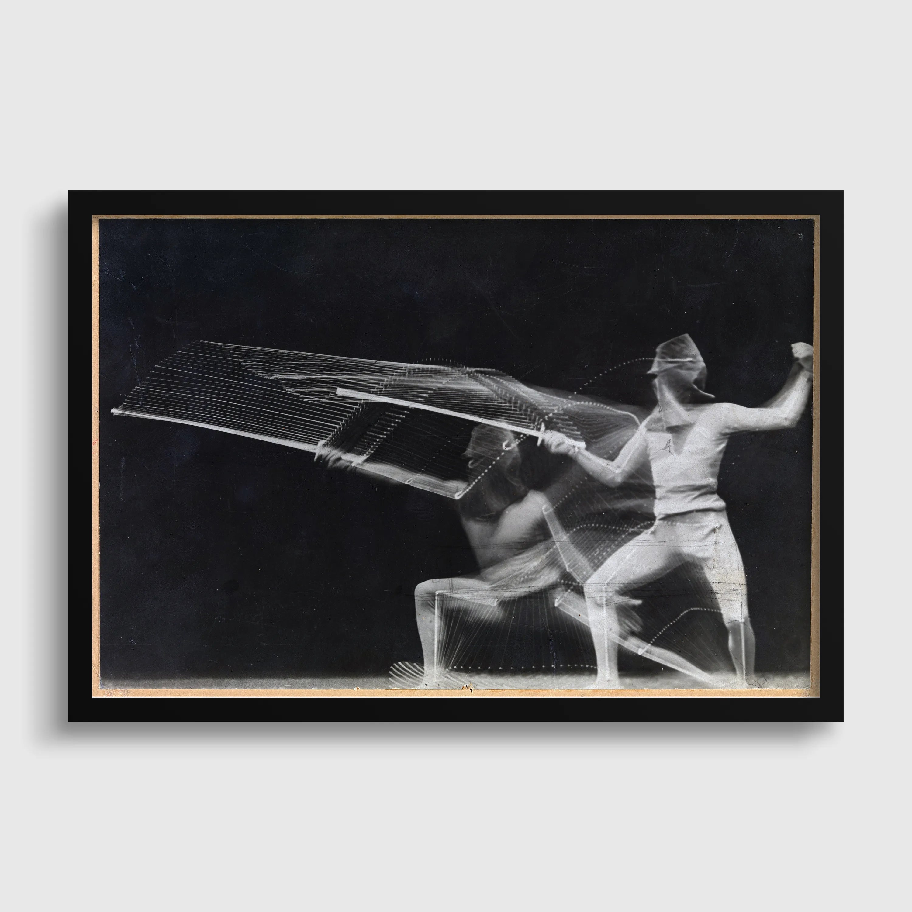Fencer : Famous Vintage Black and White Vintage Photograph Giclée Print