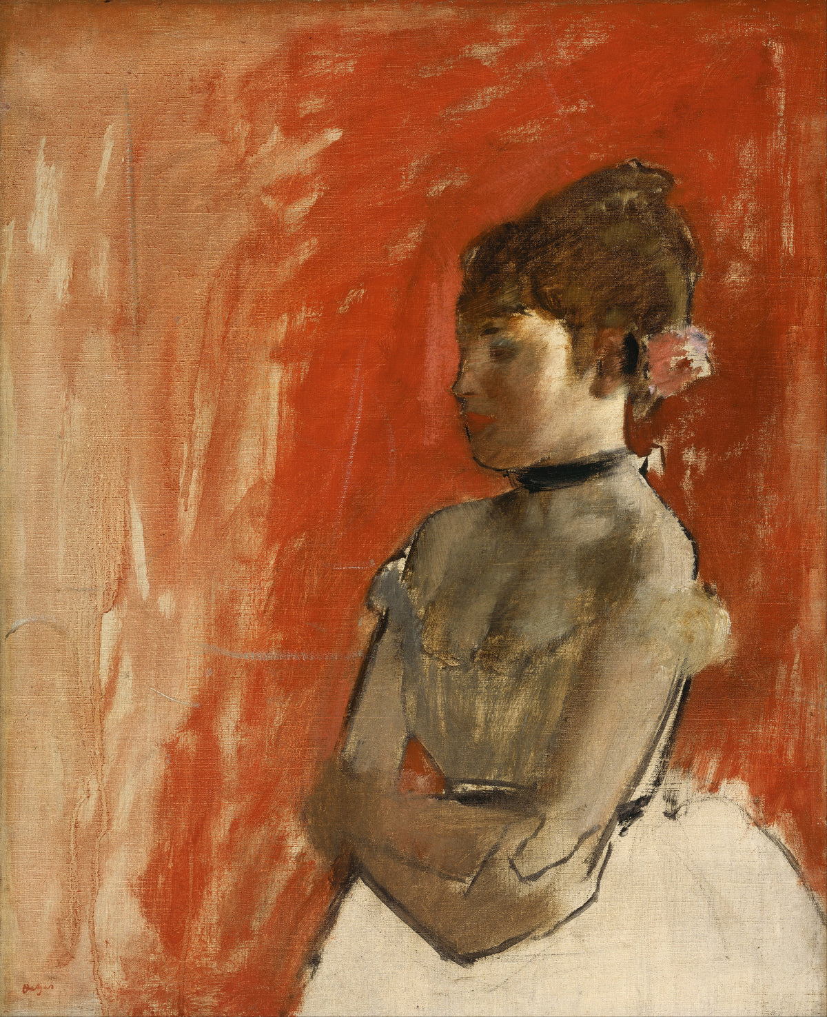 Edgar Degas — Ballet Dancer with Arms Crossed | Fine Art Print