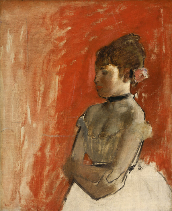 Edgar Degas — Ballet Dancer with Arms Crossed | Fine Art Print