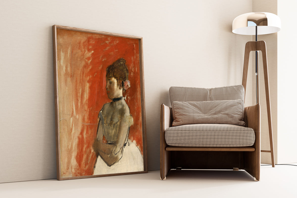 Edgar Degas — Ballet Dancer with Arms Crossed | Fine Art Print