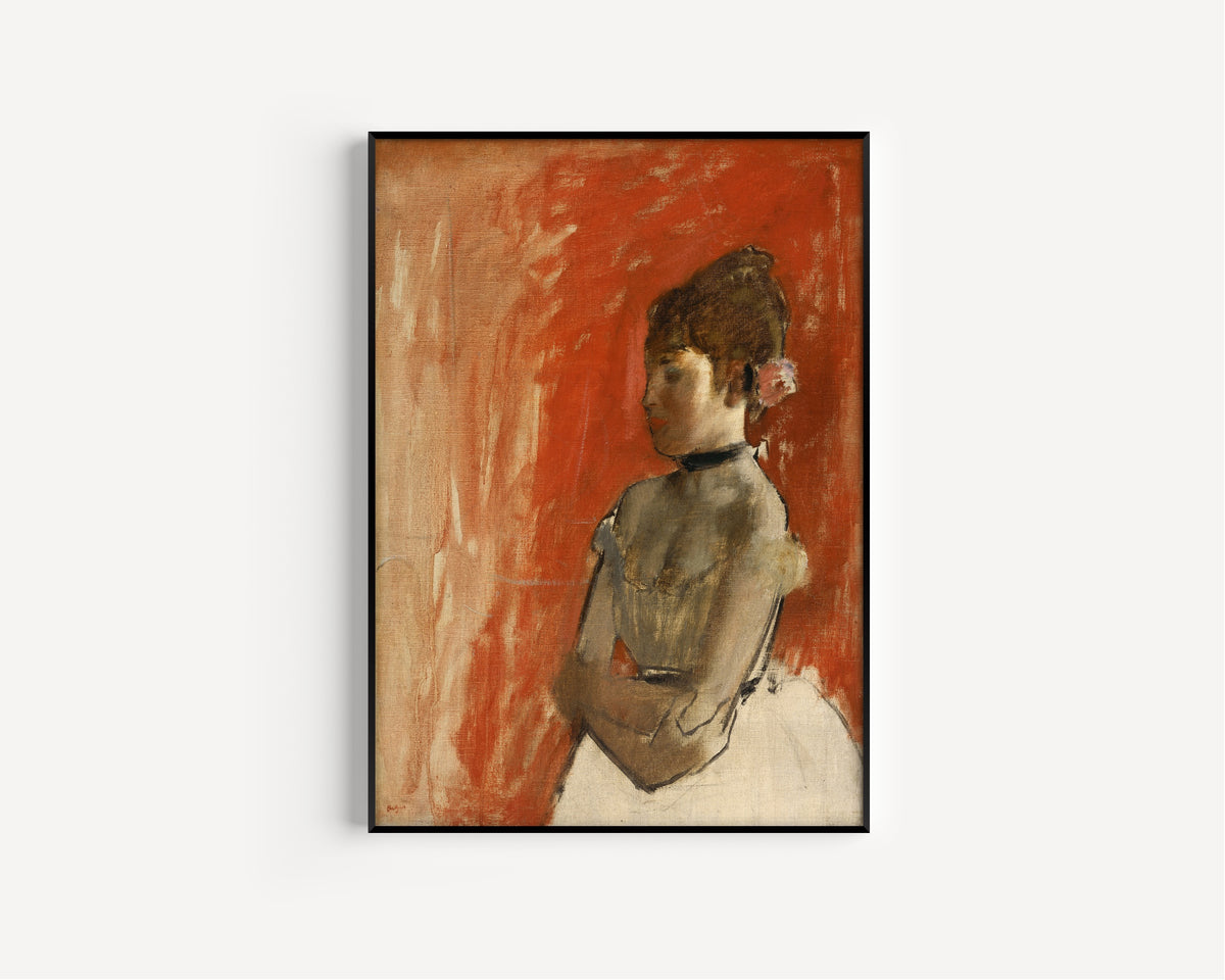 Edgar Degas — Ballet Dancer with Arms Crossed | Fine Art Print