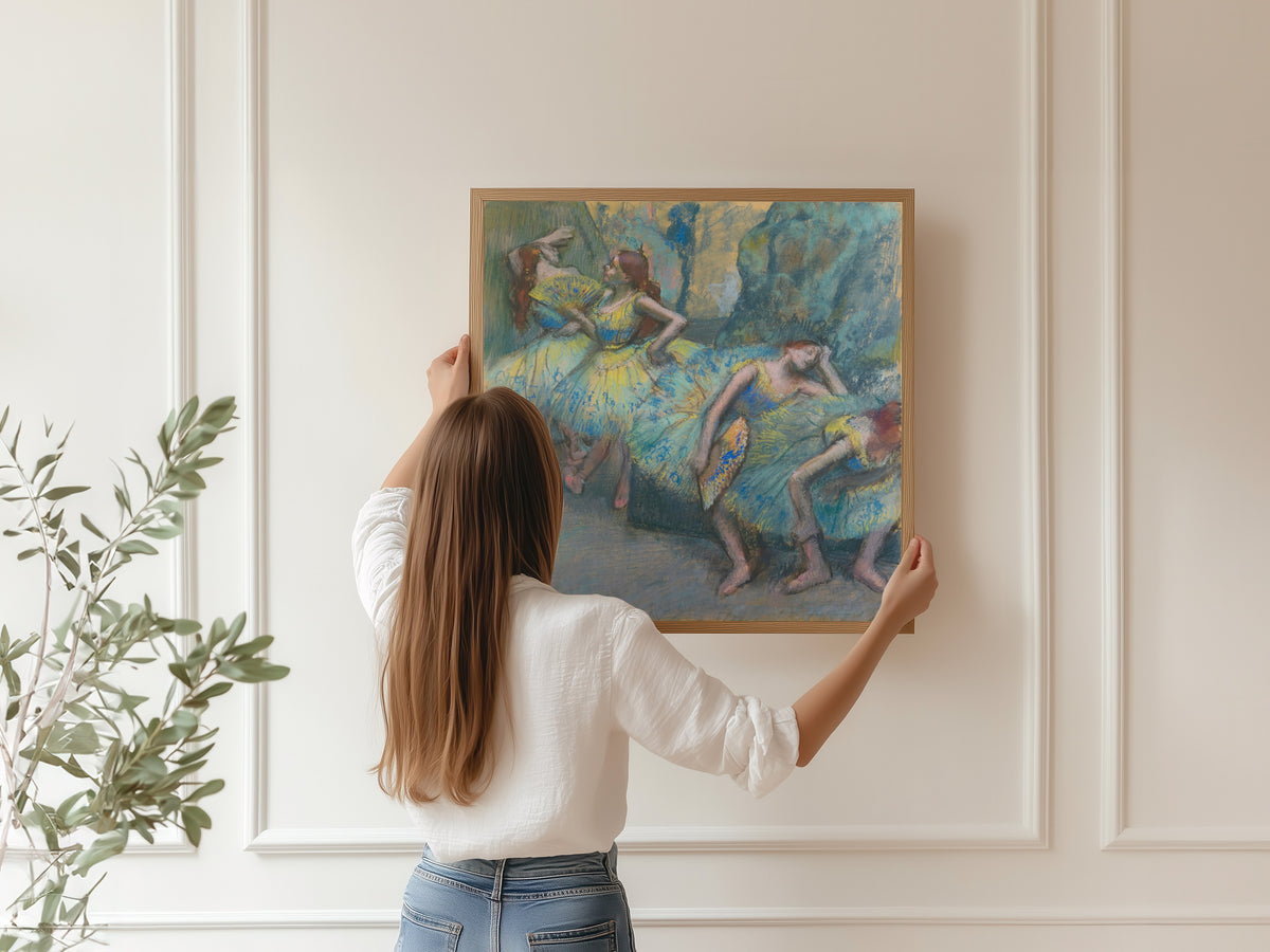 Edgar Degas — Ballet Dancers in the Wings | Fine Art Print