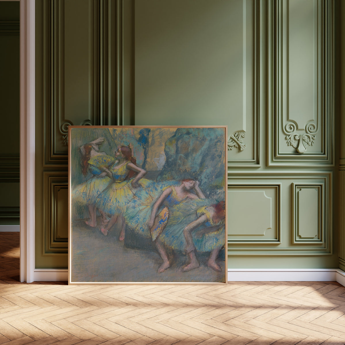 Edgar Degas — Ballet Dancers in the Wings | Fine Art Print